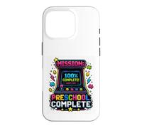 Custodia per iPhone 16 Pro Abbigliamento completo per laurea prescolare Mission Preschool