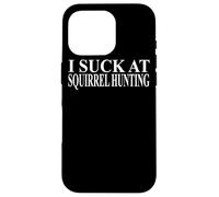 Custodia per iPhone 16 Pro Abbigliamento da caccia scoiattolo | Divertente design dei cacciatori incredibili