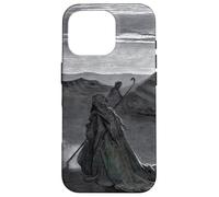Custodia per iPhone 16 Pro Abramo, Dio e due angeli di Gustave Dore (1852)