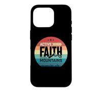 Custodia per iPhone 16 Pro Active Faith Can Move Mountains Christian Men Women Kids