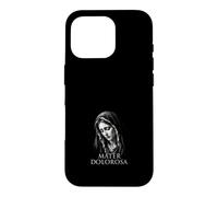 Custodia per iPhone 16 Pro Addolorata Madre Mater Dolorosa Cattolica