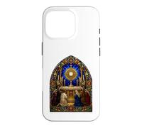 Custodia per iPhone 16 Pro Adorazione eucaristica Cattedrale gotica Mosaico Opera d'arte