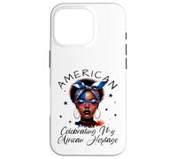 Custodia per iPhone 16 Pro African American Celebrating My African Heritage Sunglasses