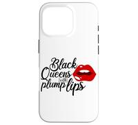 Custodia per iPhone 16 Pro African American Mother's Day Black Mom Queens Plump Lips