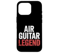 Custodia per iPhone 16 Pro Air Guitar Legend Sentimenti del musicista |-