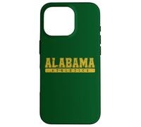 Custodia per iPhone 16 Pro Alabama Athletics Giallo Testo Vintage