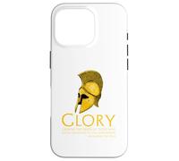 Custodia per iPhone 16 Pro Alessandro il grande citazione sulla gloria - Storia greca antica