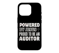 Custodia per iPhone 16 Pro Alimentato da Gesù Orgoglioso di essere auditor Christian