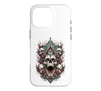 Custodia per iPhone 16 Pro All Seeing Eye Teschi Occhio Occulto Mistico Horror Arte Visionaria