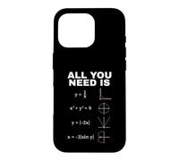 Custodia per iPhone 16 Pro All You Need Is Math Equations Funny Matematics Design