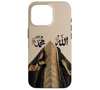 Custodia per iPhone 16 Pro Allah musulmano e profeta Maometto Nome Script arabo Islam