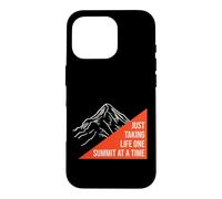 Custodia per iPhone 16 Pro Alpinismo Solo prendendo vita una vetta alla volta