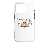 Custodia per iPhone 16 Pro Amante dei funghi Mycophile Goblincore Cottagecore Nature Art