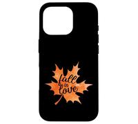 Custodia per iPhone 16 Pro Amore autunnale "Innamorarsi"