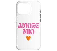 Custodia per iPhone 16 Pro AMORE MIO X ITALIA - Divertimento italiano Amo Ciao Amore