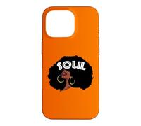 Custodia per iPhone 16 Pro Anima Afro Donna Nera Afro Anima