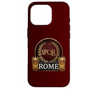 Custodia per iPhone 16 Pro Antica Roma SPQR Simbolo Storia Romana