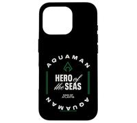 Custodia per iPhone 16 Pro Aquaman Eroe dei mari Re di Atlantide Comics DC