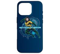 Custodia per iPhone 16 Pro Aquaman Movie Savior of the Seas Punch