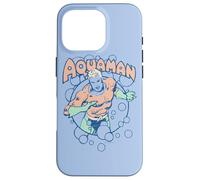 Custodia per iPhone 16 Pro Aquaman Swimming Bubbles