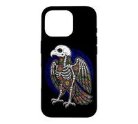 Custodia per iPhone 16 Pro Aquila azteca Messicana Mesoamericana Tribale Antico Maya