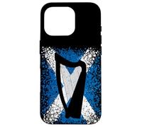 Custodia per iPhone 16 Pro Arte Fantastica per Arpista Celtica o Fieri Arpisti Scozzesi