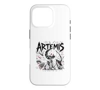 Custodia per iPhone 16 Pro Artemide Lunar Huntress Mitologia Greca Estetica