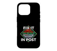 Custodia per iPhone 16 Pro Audio Engineer Fix It In Post Sound Mixer