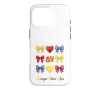 Custodia per iPhone 16 Pro Auvergne Rhône Alpes Coquette Bow Girls