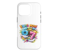 Custodia per iPhone 16 Pro Avevo 6 anni Ora sono 7 Drip Six Seven 7th Birthday Ice Cream Drip