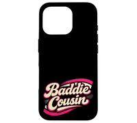 Custodia per iPhone 16 Pro Baddie Cousin Funny Retro Vintage