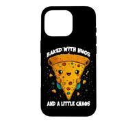 Custodia per iPhone 16 Pro Baked with hugs and a little chaos. Cute Pizza