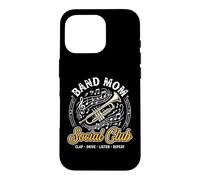 Custodia per iPhone 16 Pro Band Mom Social Marching Band Parent Booster