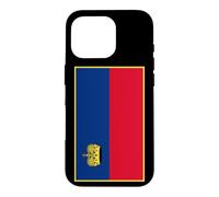 Custodia per iPhone 16 Pro Bandiera del Liechtenstein