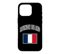 Custodia per iPhone 16 Pro Bandiera dell'isola della Reunion