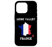 Custodia per iPhone 16 Pro Bandiera Francia Distressed Valle della Loira Pride