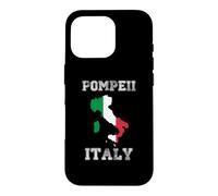 Custodia per iPhone 16 Pro Bandiera Italia Distressed Pompei Pride