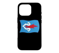 Custodia per iPhone 16 Pro Bandiera ondulata del popolo Ainu