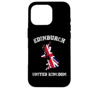 Custodia per iPhone 16 Pro Bandiera vintage del Regno Unito di Edimburgo
