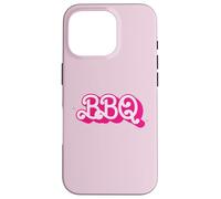 Custodia per iPhone 16 Pro Barbecue Grill Pink Retro Funny BarBQ Classic Girl Gear
