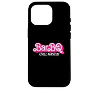 Custodia per iPhone 16 Pro Barbecue Pink Retro Funny BarBQClassic Girl Grilling Gear