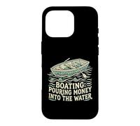 Custodia per iPhone 16 Pro Barca versando soldi in acqua motoscafo capitano