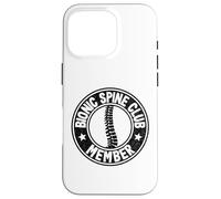 Custodia per iPhone 16 Pro Barzellette dei membri del Bionic Spine Club Divertente recupero di chirurgia alla schiena