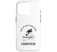 Custodia per iPhone 16 Pro Basta sedersi e rilassarsi per sempre (divertente dichiarazione pigra)