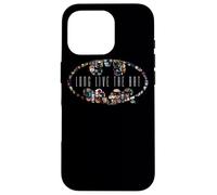 Custodia per iPhone 16 Pro Batman 80 Years Long Live the Bat Shield Logo