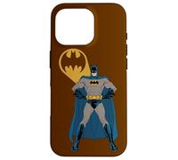 Custodia per iPhone 16 Pro Batman Arms Akimbo Bats