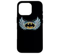 Custodia per iPhone 16 Pro Batman Steel Wings Logo
