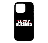 Custodia per iPhone 16 Pro Beato non fortunato