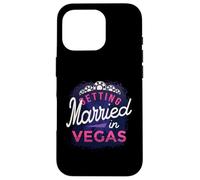 Custodia per iPhone 16 Pro Bella sposarsi a Vegas Casino Jewel Crown
