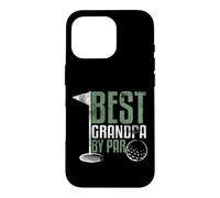 Custodia per iPhone 16 Pro Best Grandpa By Par Father's Day Golf Grandad Golfing Gift